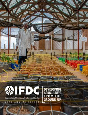 2018 IFDC Annual Report cover